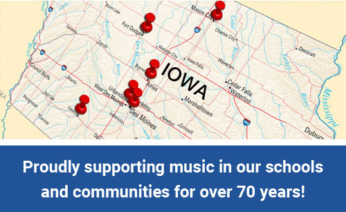 Click to view business hours, addresses and phone numbers Map of Rieman Music locations