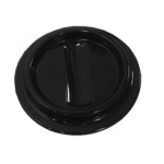 Jansen Black Lucite Caster Cup