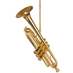 Ornament, Trumpet, Gold