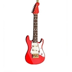 Ornament, Guitar, Red Electric Guitar 5.5"