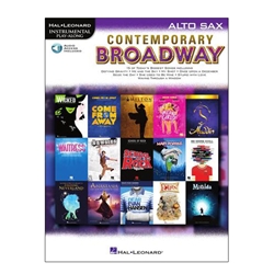 Contemporary Broadway w/online audio [alto sax]