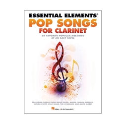 Pop Songs for Clarinet [clarinet] Essential Elements