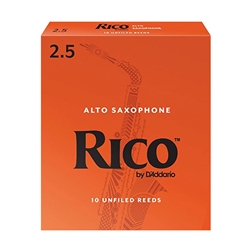 Alto Sax Reed - Rico #2.5 - 10pk