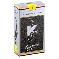 Alto Sax Reed - Vandoren V12 #3 - 10pk