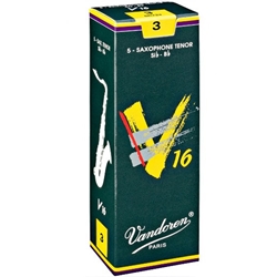 Tenor Sax Reed - Vandoren V16 #3- 5pk