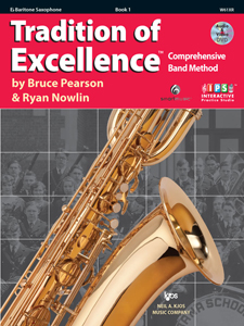 Tradition of Excellence Bk 1 [bari sax]