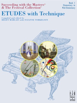 Etudes with Technique Bk 1 IMTA-A/B [elementary piano] Marlais