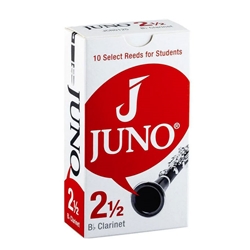 Clarinet Reed - Juno #2.5 - 10pk