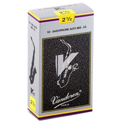 Alto Sax Reed - Vandoren V12 #2.5 10PK