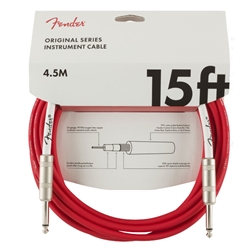 Fender Original 15' Inst Cable Red