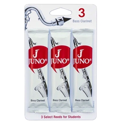 Bass Clarinet - Juno - #3 Reeds - 3 pk