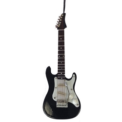 Ornament, Guitar, Black Electric Guitar