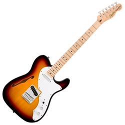 Squier Affinity Thinline Tele 3-Color Sunburst