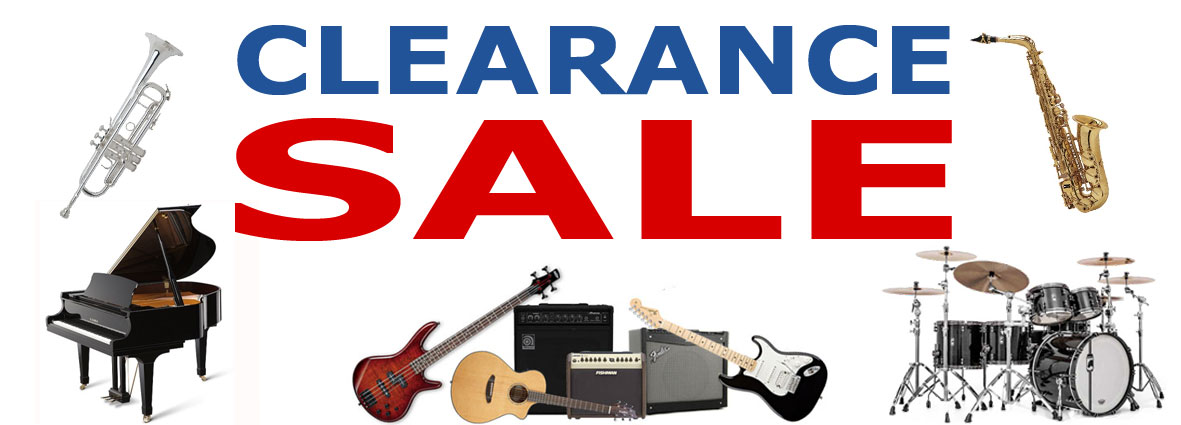 Huge Clearance Sale • Urbandale Rieman Music